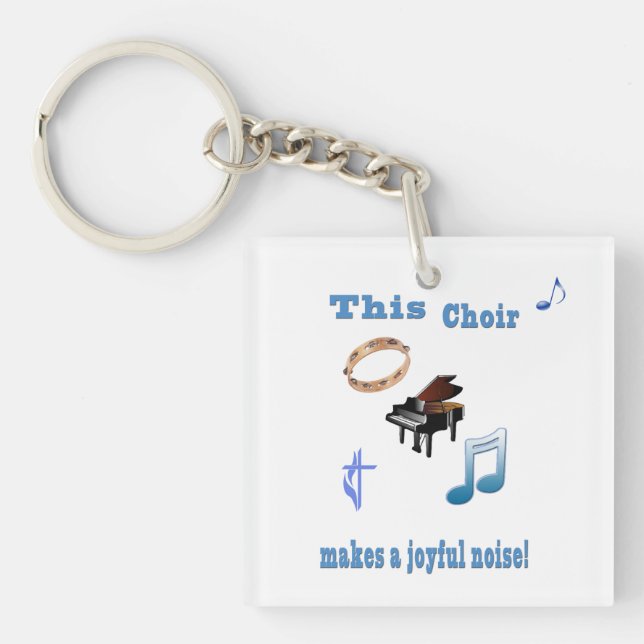 Choir  keychain (Front)