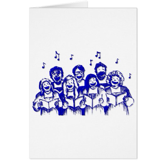 Choir members/singers cards (Front)
