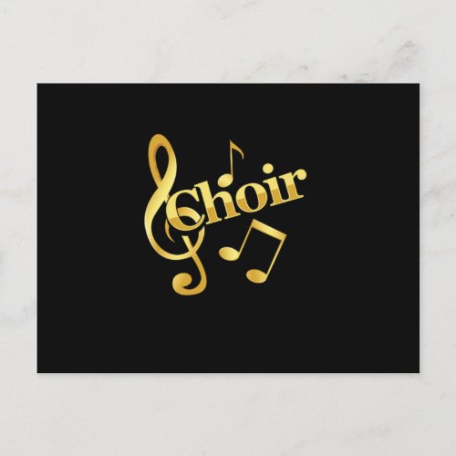 Choir Music Notes Clef Chorus Choral Music Gift
