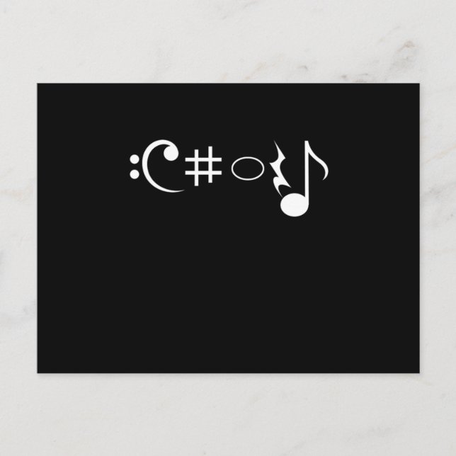 Choir Music Notes Singer Singing Musician Gift (Front)