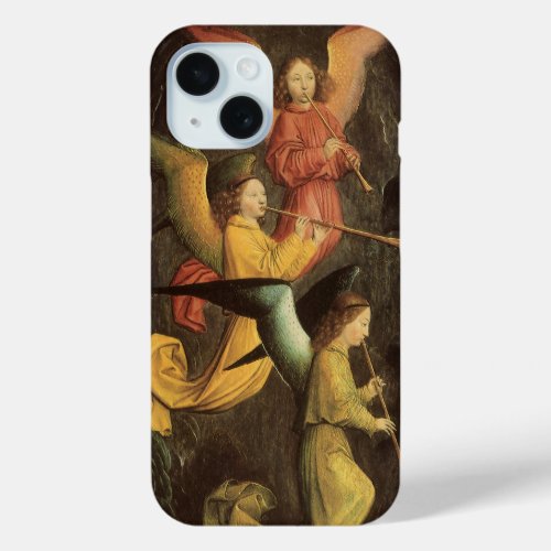 Choir of Angels by Simon Marmion Renaissance Art iPhone 15 Case