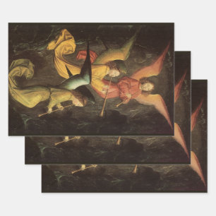 Choir of Angels by Simon Marmion, Renaissance Art Wrapping Paper Sheets