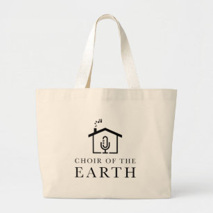 Choir of the Earth large tote bag