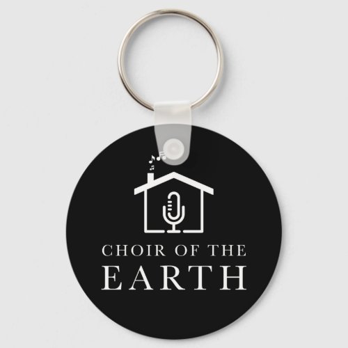 Choir of the Earth logo keyring _ black