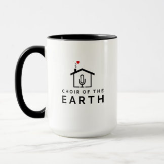 Choir of the Earth Logo Two-Tone Mug