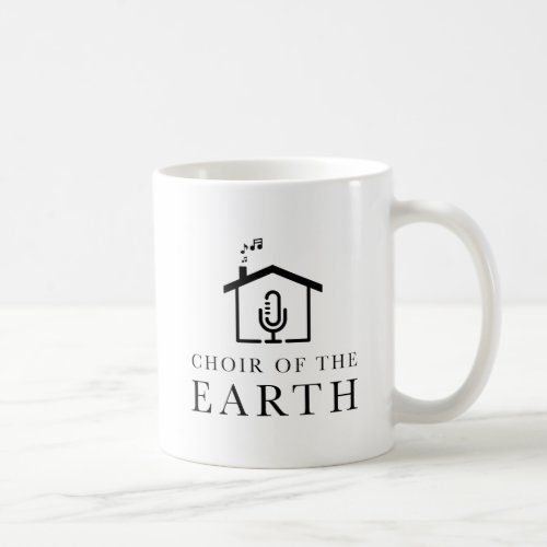 Choir of the Earth logo white mug _ 325ml