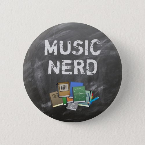 Choir of the Earth Music Nerd badge Button