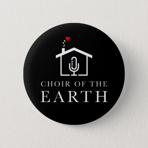 Choir of the Earth new logo badge _ black Button