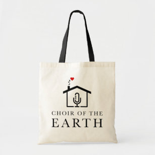 Choir of the Earth new logo standard tote bag