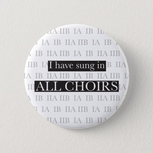 Choir of the Earth Spem in Alium all choirs badge Button