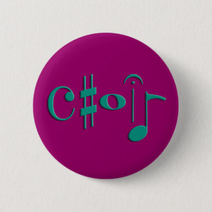 choir pinback button