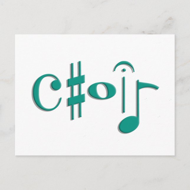 choir postcard (Front)