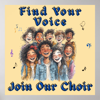 Choir Poster:  Poster