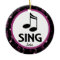 Choir Sing Personalized Music Christmas Ornament
