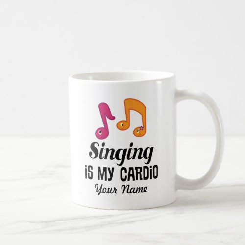 Choir Singing is my Cardio Music Gift Mug