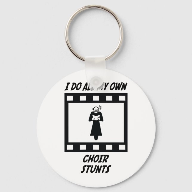 Choir Stunts Keychain (Front)