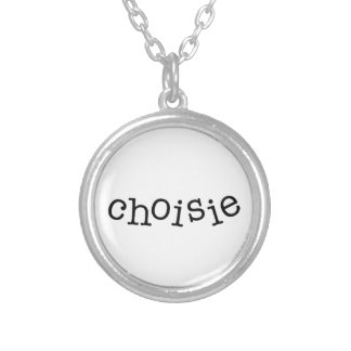 Choisie necklace - white background
