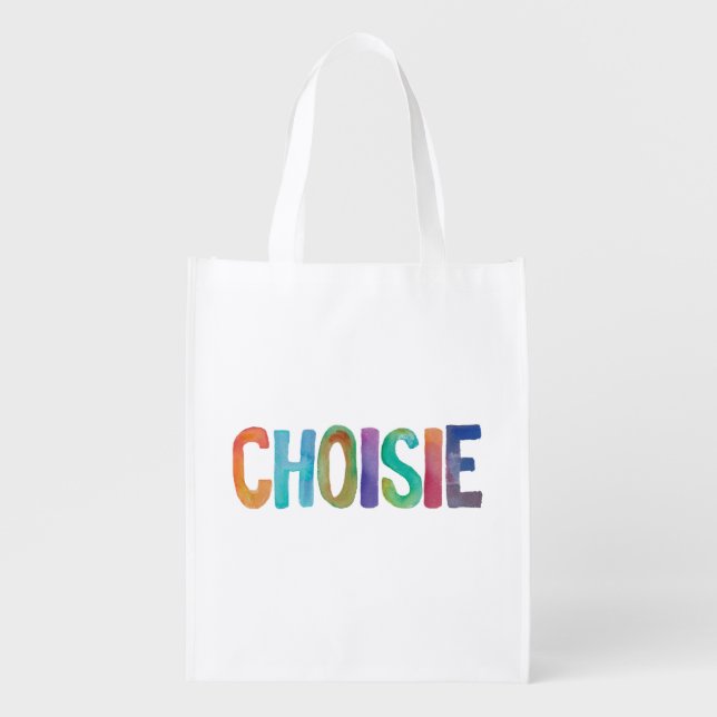 CHOISIE reusable grocery bag (Front)