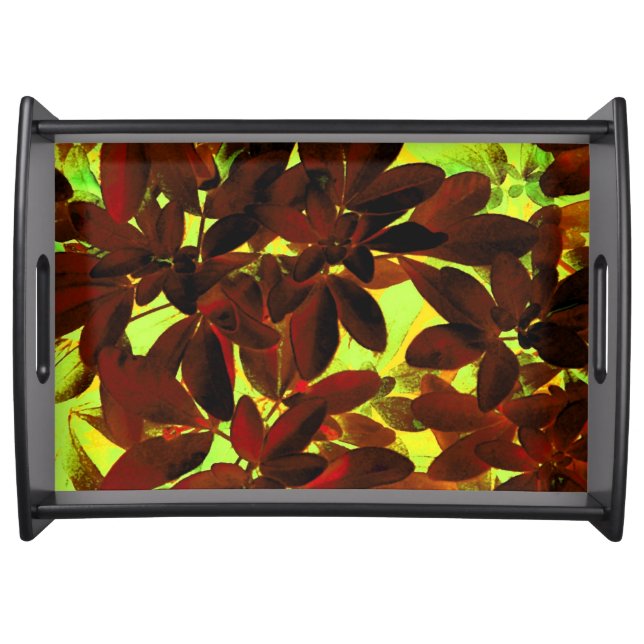 Choisya Autumn 2 serving tray large (Front)