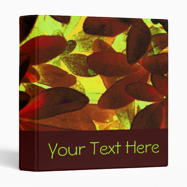Choisya Autumn 2 'Your Text Here' binder (Front/Spine)