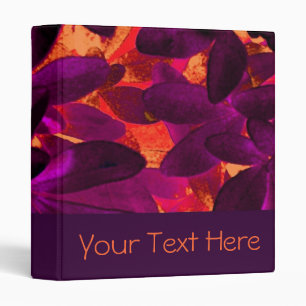 Choisya Autumn 3 'Your Text Here' binder
