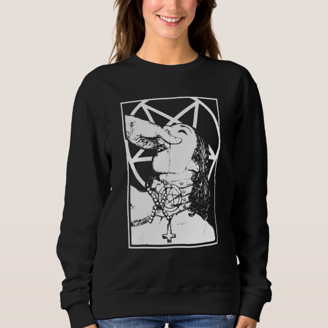 Choke Me Satan Sweatshirt (Front)