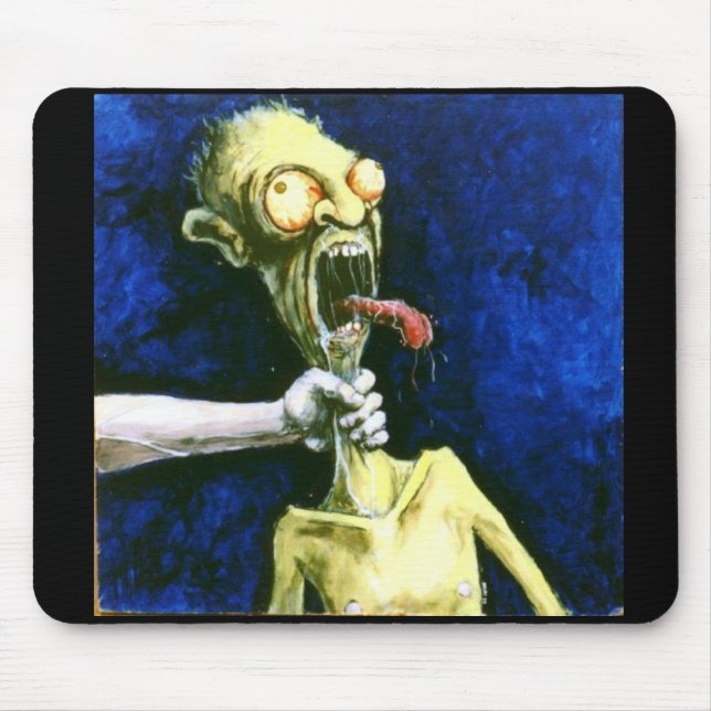 Choking Zombie Mousepad (Front)