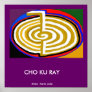 CHOKURAY Gold  - basic Reiki Symbol Poster
