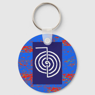 CHOKUREI  Reiki Basic Healing Symbol TEMPLATE gift Keychain