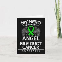 Cholangiocarcinoma Awareness Bile Duct Cancer Surv Card