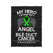 Cholangiocarcinoma Awareness Bile Duct Cancer Surv Fleece Blanket