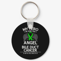 Cholangiocarcinoma Awareness Bile Duct Cancer Surv Keychain