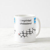 cholesterol template mug ball and stick (Front Right)