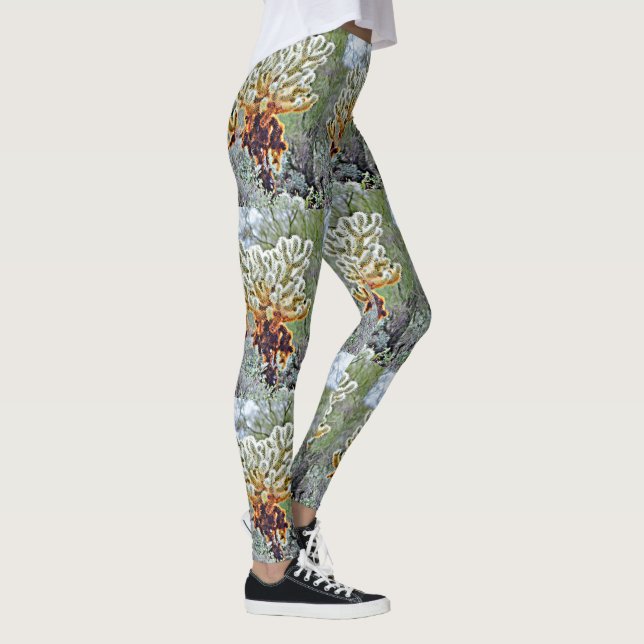 Cholla "Jumping Cactus" Women's Leggings (Right)