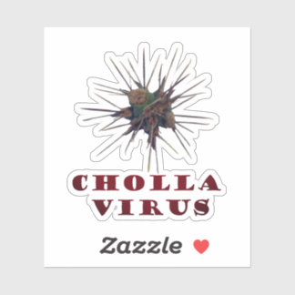 Cholla Virus Sticker