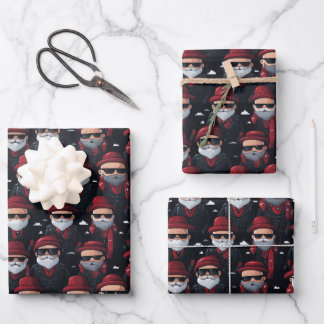 Cholo Santa Wrapping Paper Sheets