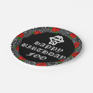 Cholo Theme Party Plates