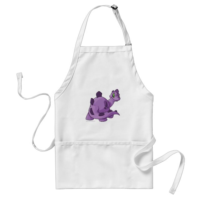 Chomby Purple Adult Apron (Front)