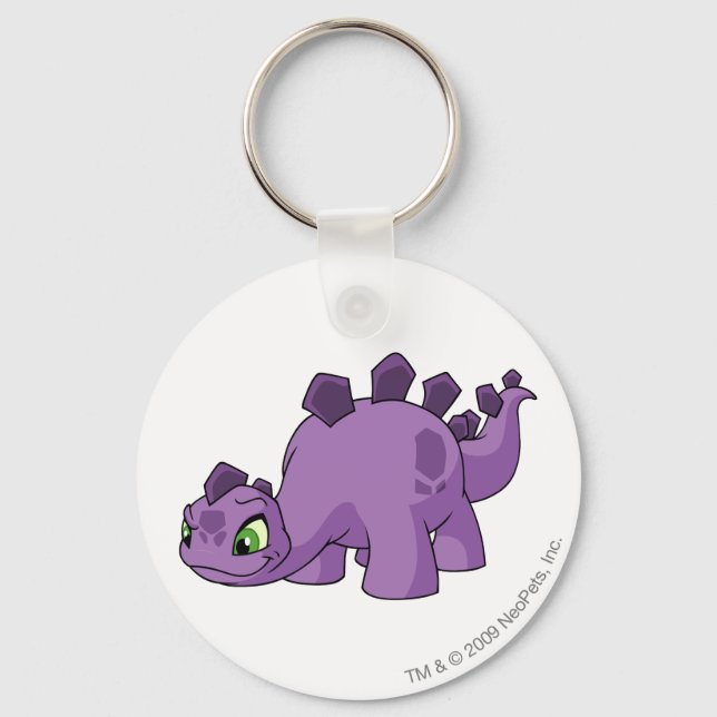 Chomby Purple Keychain (Front)