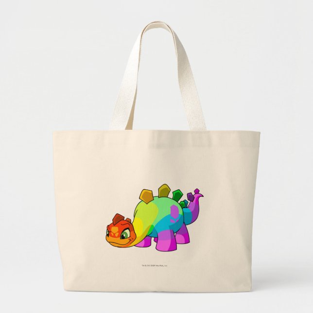 Chomby Rainbow Large Tote Bag (Front)