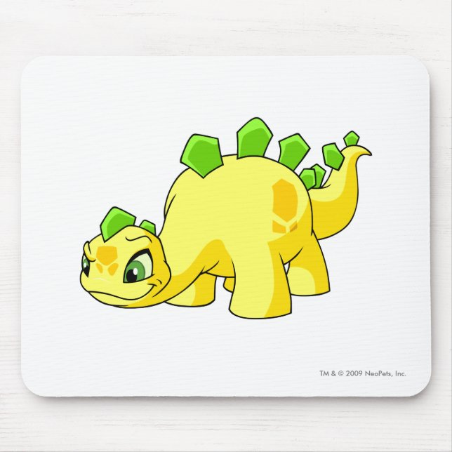 Chomby Yellow Mouse Pad (Front)
