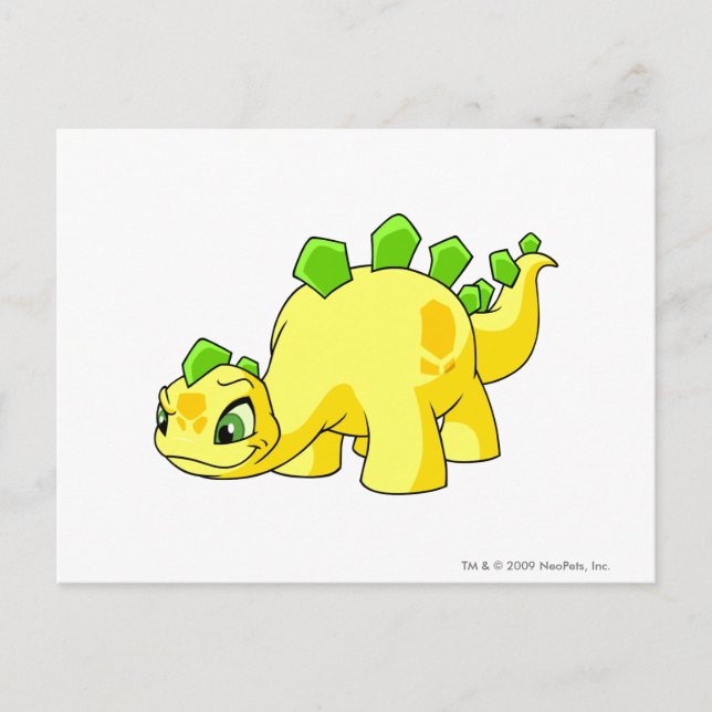Chomby Yellow Postcard (Front)