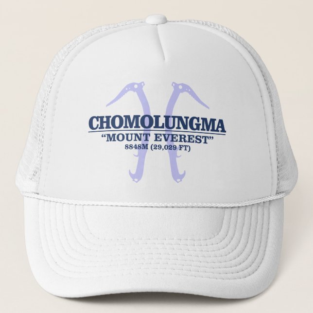 Chomolungma (Mt Everest) Trucker Hat (Front)