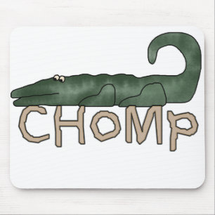 Chomp Alligator Mouse Pad