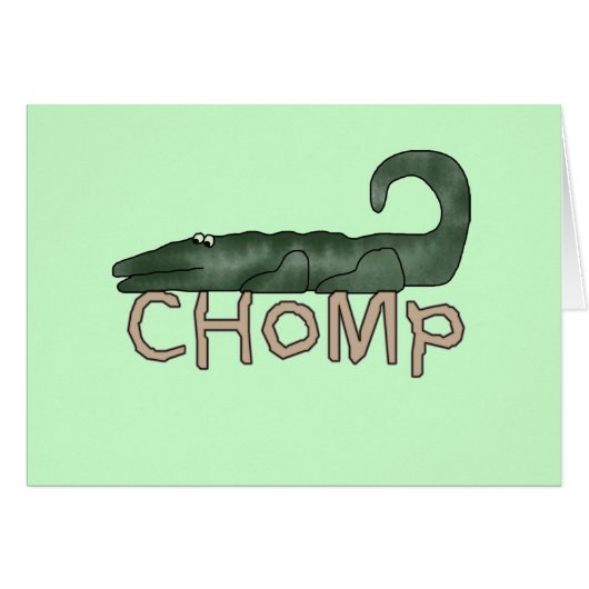 Chomp Alligator Tshirts and Gifts (Front Horizontal)