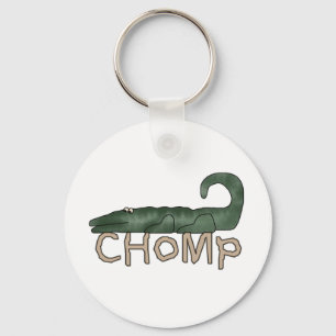 Chomp Alligator Tshirts and Gifts Keychain