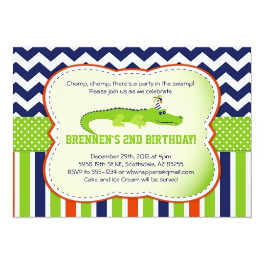 chomp chomp alligator themed