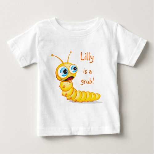 Chomp the Grub  Baby T_Shirt