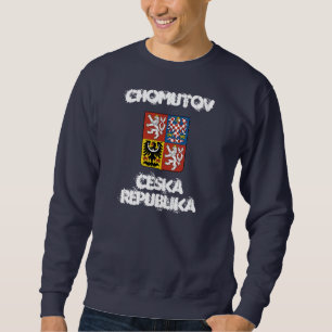 Chomutov, Czech Republic with coat of arms Sweatshirt