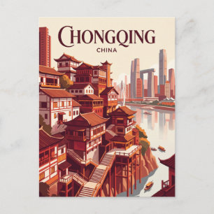 Chongqing China Postcard